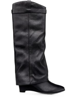 Kat Maconie Bottes À Empiècements - Black