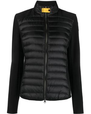 Parajumpers ロゴパッチ パデッドジャケット - ブラック