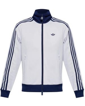 adidas Sweater Met Geborduurd Logo - Blauw