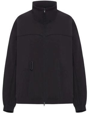 Balenciaga Veste De Survêtement À Design Stretch - Bleu