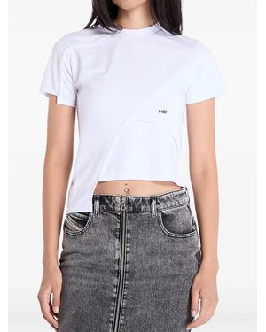 HELIOT EMIL Cropped T-Shirt - White