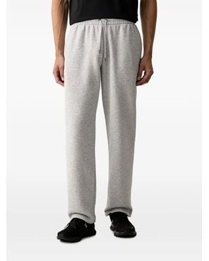 Under Armour Icon Fleece Logo-Embroidered Drawstring Track Pants - Gray