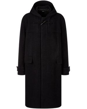 Studio Tomboy X Single-Toggle Duffle Coat - Black