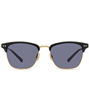 Shinola スクエアフレーム サングラス - ブラック