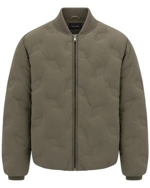Daily Paper Quilted Bomber Jacket - Green