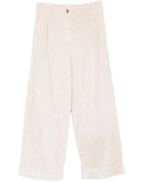 Kiltie Spencer Pants - White