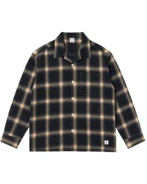 Edwin Opc Check-Print Shirt - Black
