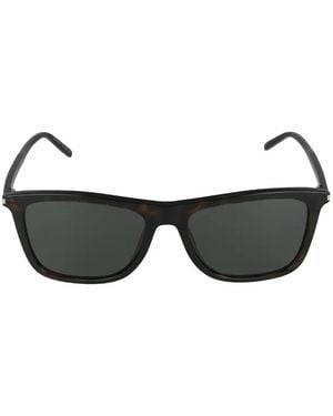 Saint Laurent Sl 895 Rectangle-frame Sunglasses - Black