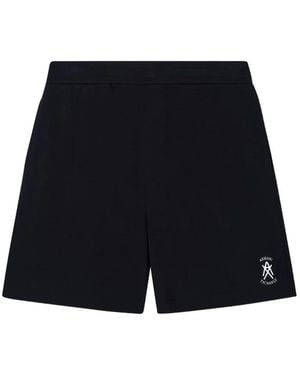 ARMANI EXCHANGE Logo-Detail Shorts - Black