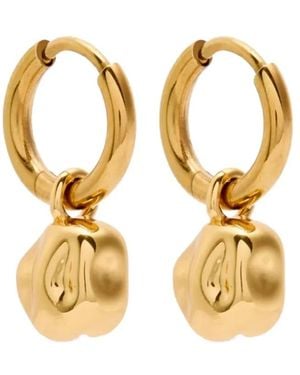 SANDRALEXANDRA Mini Boucles D'Oreilles Pebble - Métallisé