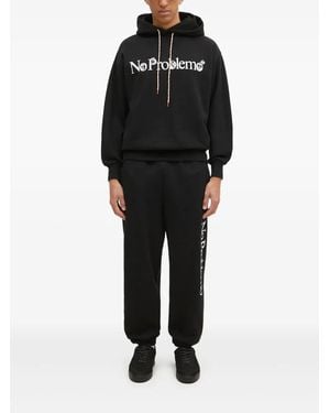 Aries No Problem Hoodie Mit Kordelzug - Schwarz