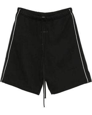 Fear Of God Shorts Mit Logo-Patch - Schwarz