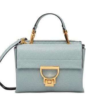 Coccinelle D-Ring Tas Met Handvat - Blauw