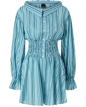 Pinko Gestreifter Jumpsuit - Blau