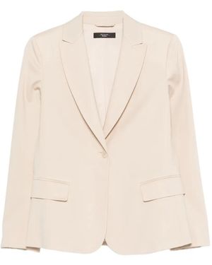 Weekend by Maxmara Sakko mit fallendem Revers - Natur