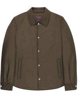 Slowear Veste Matelassée Teknotela À Design Imperméable - Marron