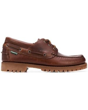 Sebago Acadia Lace-Up Boat Shoes - Brown
