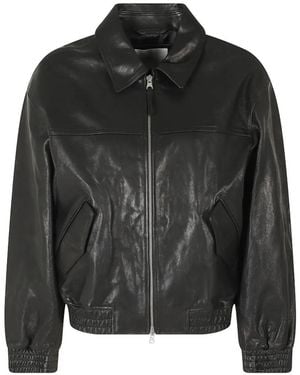 DUNST Leather Jacket - Black