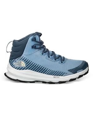 The North Face Striped High-Top Trainers - Blue