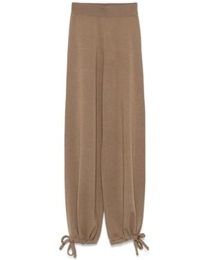 Max Mara Knit Trousers "Nigeria" - Brown