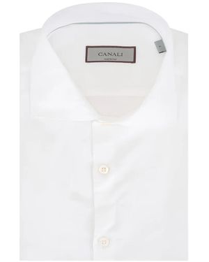 Canali Buttoned Shirt - White