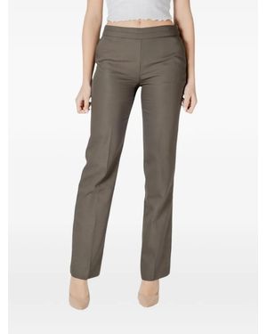 Morgan Pantalon Droit Slim - Grey