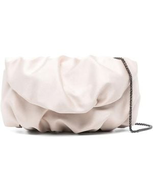 Antonelli Qatar Clutch Bag - Natural