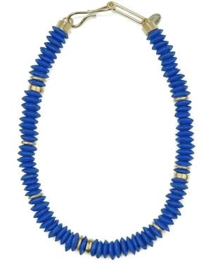 Lizzie Fortunato Laguna Bead Necklace - Blue