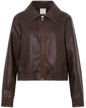 Unreal Fur Game Changer Jacket - Brown