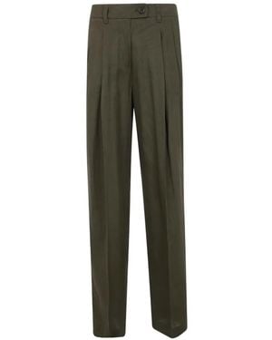 Twinset Pleated Pants - Green