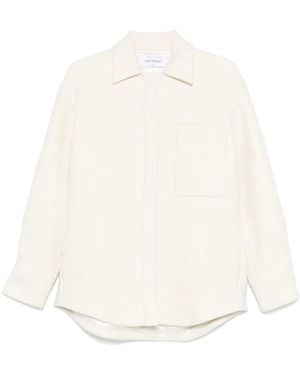 Off-White c/o Virgil Abloh Padded Shirt Jacket - White