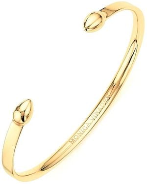 Monica Vinader Fiji Bud Cuff - Metallic