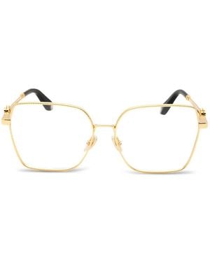 Roberto Cavalli Square-Frame Glasses - Natural