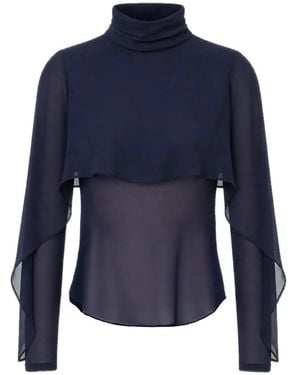 Nicholas Layered-Detail Blouse - Blue