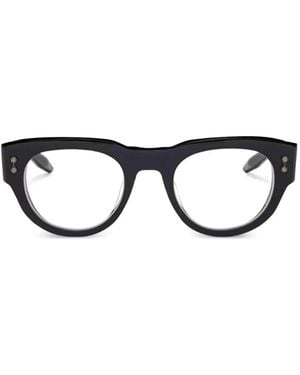 Akoni Ursa Brille Mit Geometrischem Gestell - Schwarz