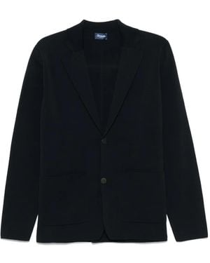 Drumohr Blazer A Coste - Nero
