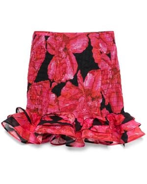 Charo Ruiz Turma Mini Skirt - Red