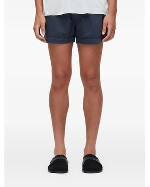Osklen Drawstring-Fastening Shorts - Blue