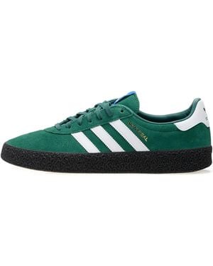 adidas Montreal Rm Three-Stripe Suede Sneakers - Green