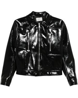 Coperni Zip-Front Jacket - Black