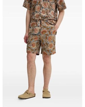 Levi's Short Xx Chino À Fleurs - Natural