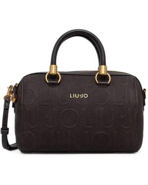 Liu Jo Small Handbag With Logo - Black