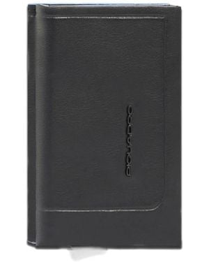 Piquadro Pop-Up Zipped Wallet - Gray