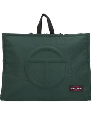 Eastpak X Telfar Large Embossed-Logo Backpack - Green