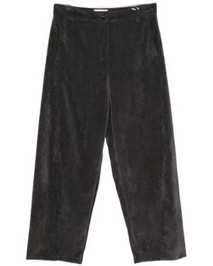 iBlues Corduroy-Effect Pants - Gray