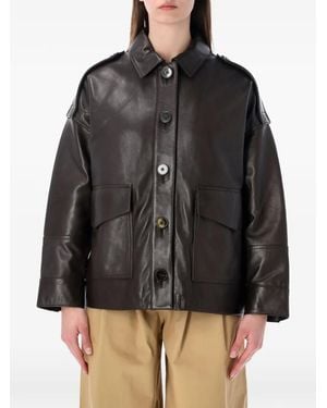 Sessun Harriboyd Button-Up Coat - Black