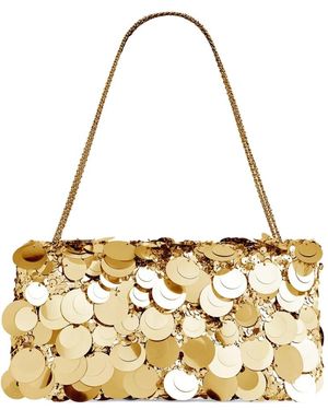 Rabanne Kelly Schultertasche mit Pailletten - Mettallic