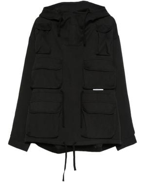 WTAPS Felpa Con Cappuccio E Tasche - Nero