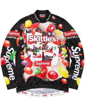 Supreme X Skittles X Castelli Long-Sleeve Cycling Jersey - レッド
