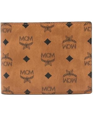 MCM Monogram Wallet - Brown